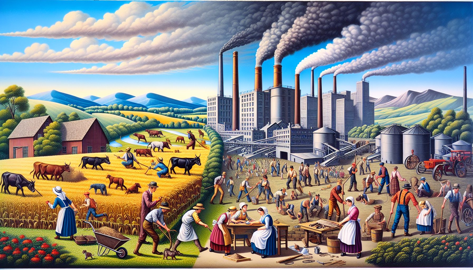 Industrialiseringens rolle i samfundet