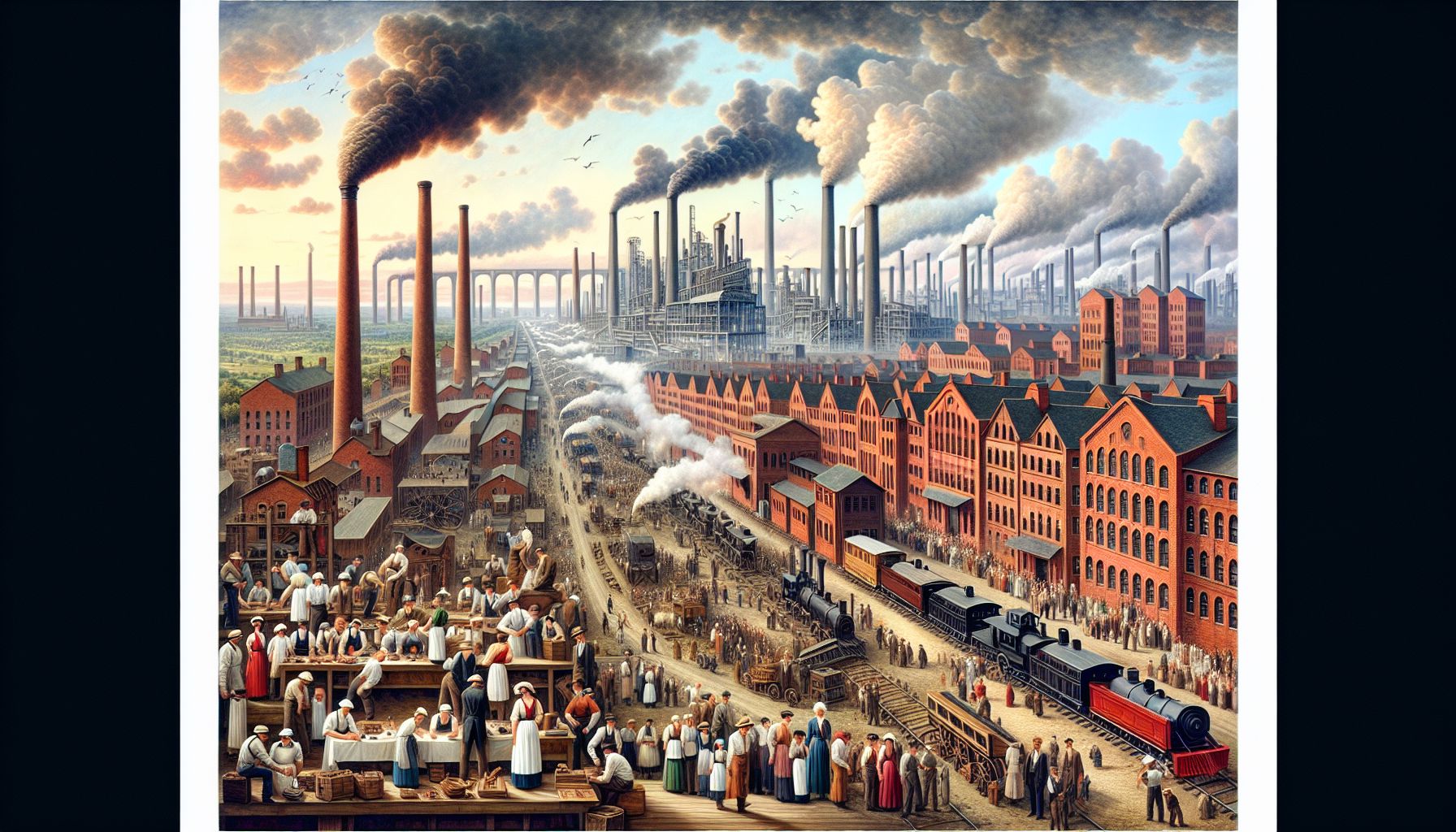 Industrialiseringens betydning i samfundet